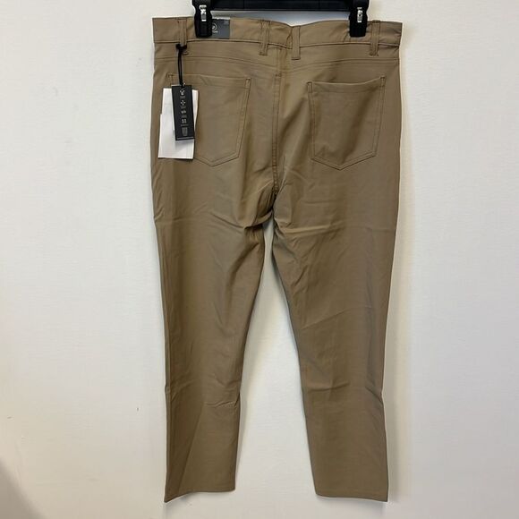 Burnside Men's Wrinkle-resistant Khaki Pants size 33 - Picture 3 of 6